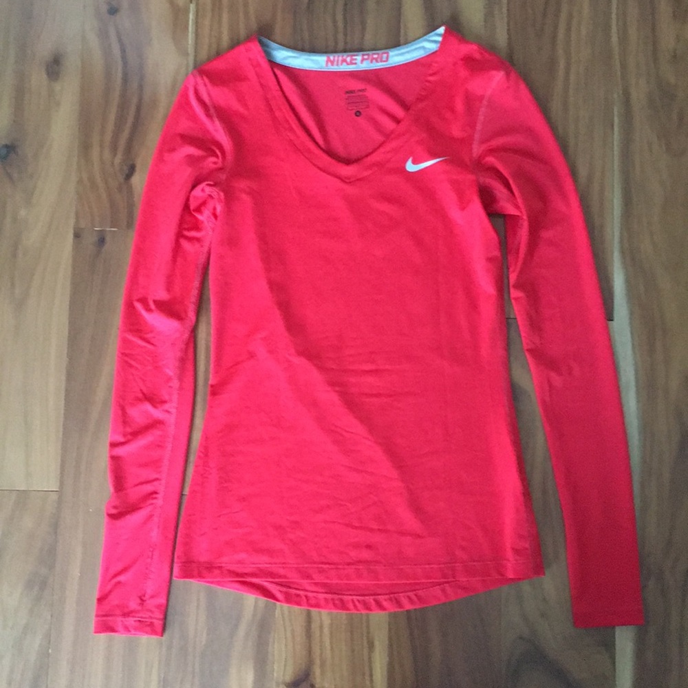 Nike Pro Dri-fit long sleeve - Pink size S